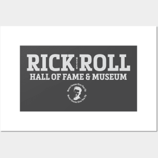 Rick Roll Hall of Fame Posters and Art